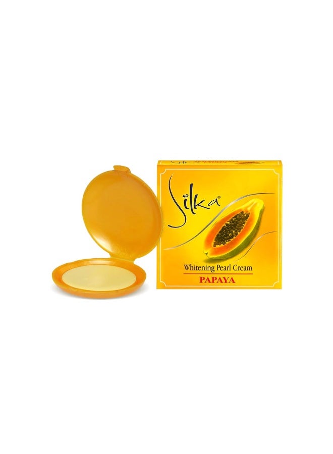 Whitening Pearl Cream with Papaya Enzymes - Lightweight Formula - 6 grams